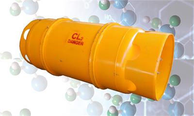 Chlorine Gas (Cl2) 
  800kg Cylinders